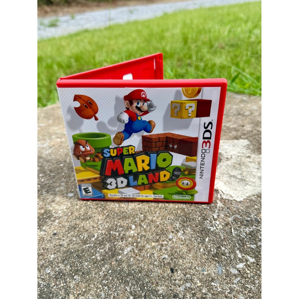 Super Mario 3D Land Nintendo 3DS Game CIB Red Case CTR-P-AREL USA-Tested